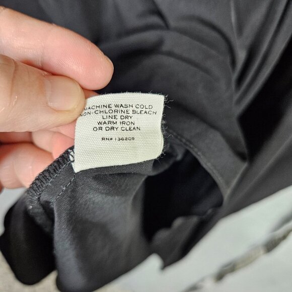 HATCH Women's Black V-neck Maternity Slouch Dress One size - Picture 6 of 8